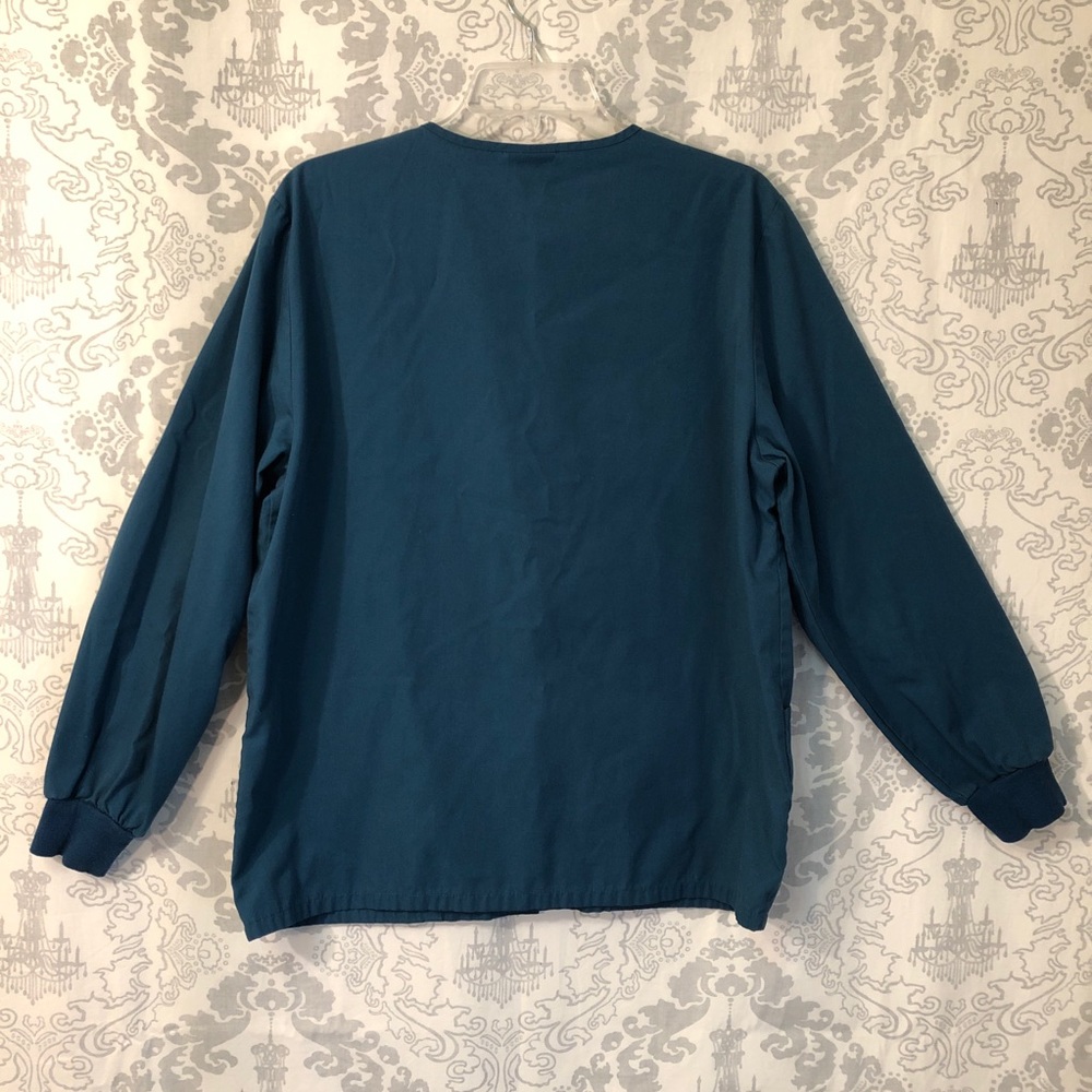 Cherokee Workwear Scrub Jacket with Pockets - Picture 2 of 4